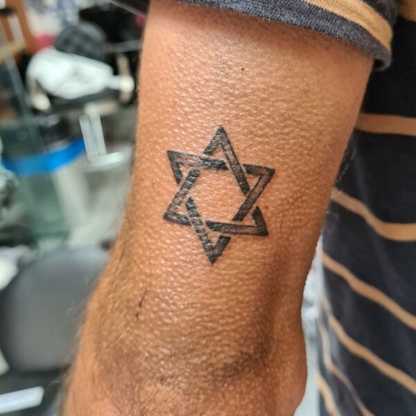 קעקוע מגן דוד
